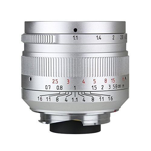 七工匠 7artisans 50mm F1.1 シルバー 　ライカMマウント 51VjpDyQ3HL.jpg
