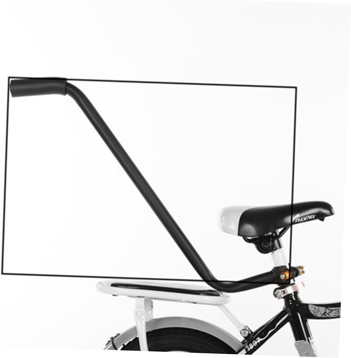 BESPORTBLE Bike Bar Learning Cycle Handle Boys and Girls Push Bar Training Wheels Accessory Balancing Bike Handle Sturdy Construction