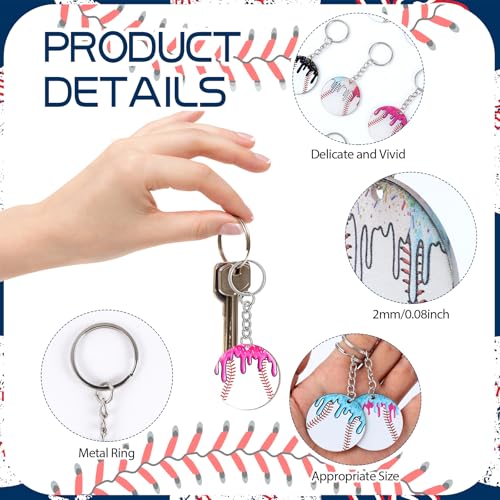 Image of clothmile 100 Pcs Bible Verse Keychains Christian Keyrings Marble Keychains Acrylic Religious Key Rings for Women