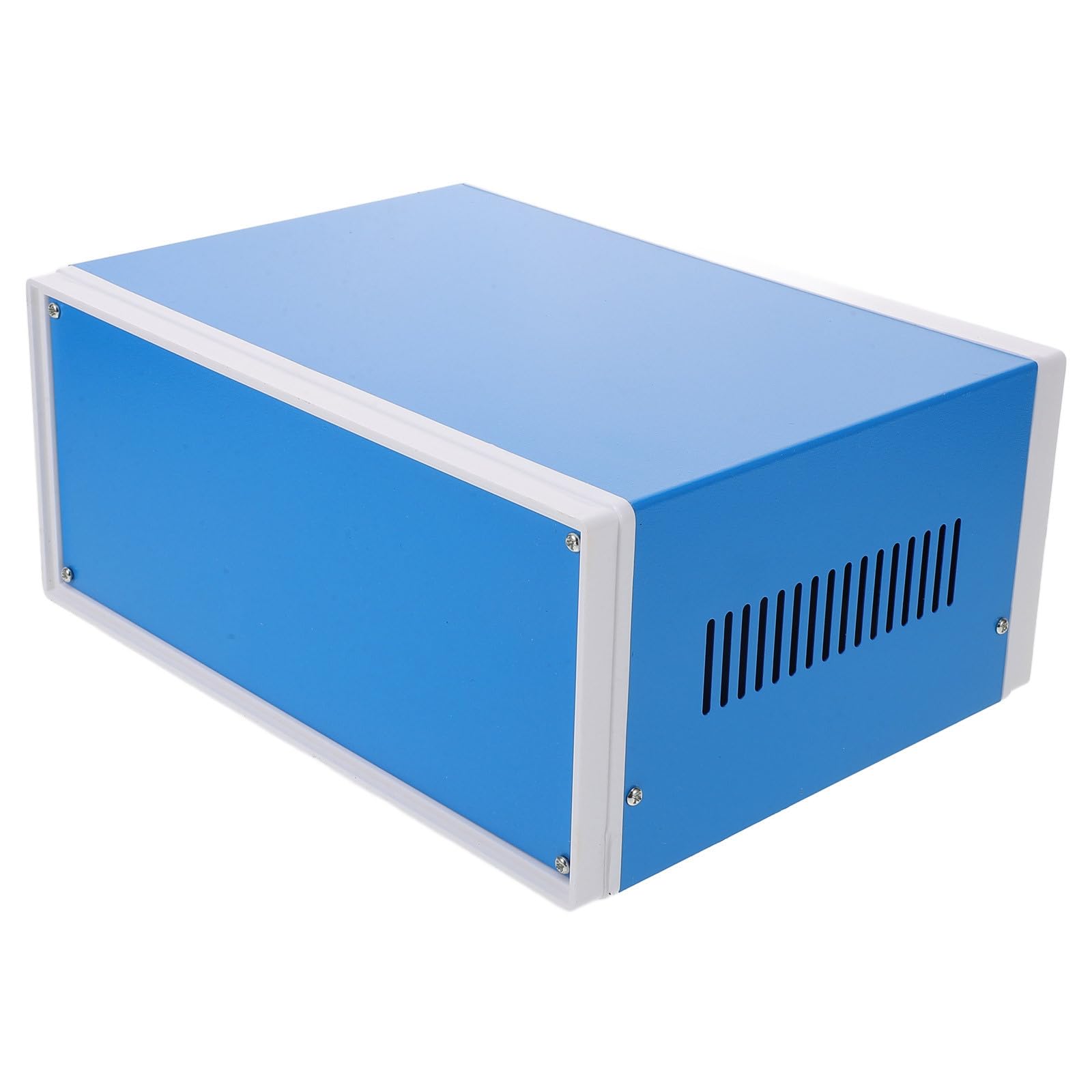 SECFOU Caja de Conexiones Metálica Proyecto Electrónico Resistente Fiable y Fácil de Instalar para Uso Industrial y DIY