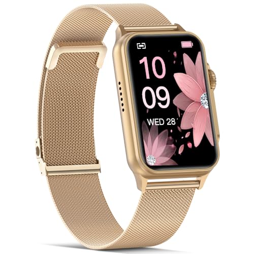 FITVII Nexa Fitness Tracker Answer/Make Calls, Smart Watch with Blood Pressure, Blood Oxygen, 24/7 Heart Rate Monitor, 120+ Sport Mode Activity Tracker with Step Counter, Sleep Tracker for Women Men