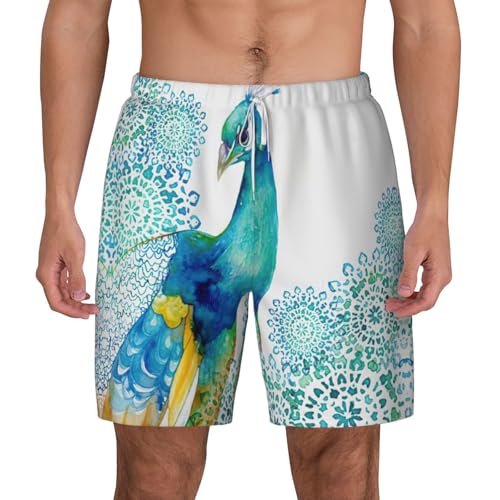 Short de bain de plage homme imprimé floral pour l'été