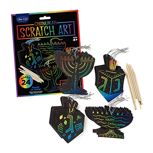 Scratch Art Hanukkah Kit
