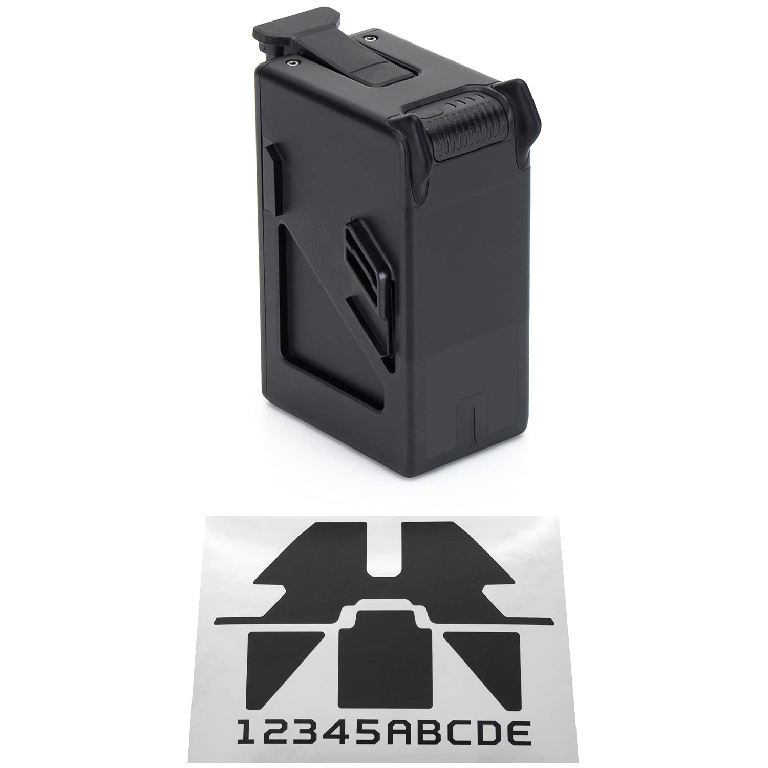 WRAPGRADE Skin Compatible with DJI FPV | One Battery (STEALTH BLACK)