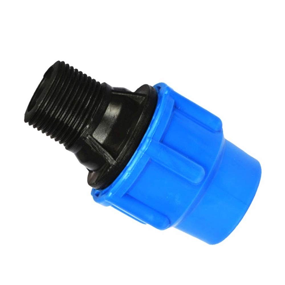 Conector Rápido de Tubería Deua de Plástico Pe Rosca Hembra de 1/2" a 3/4" Conexión Directa 20/25/32/40/50/63 Mm/6M