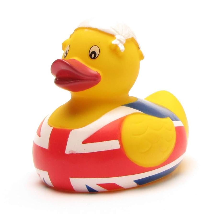 Amazon.co.jp: Union Jack - Rubber Duck -ゴム製のアヒル
