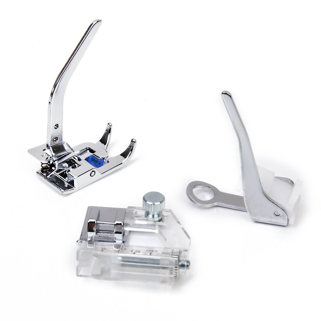 Imported 32 Sewing Machine Presser Foot Kit fit for Brother Singer Janome (Silver) — Amazon image 6