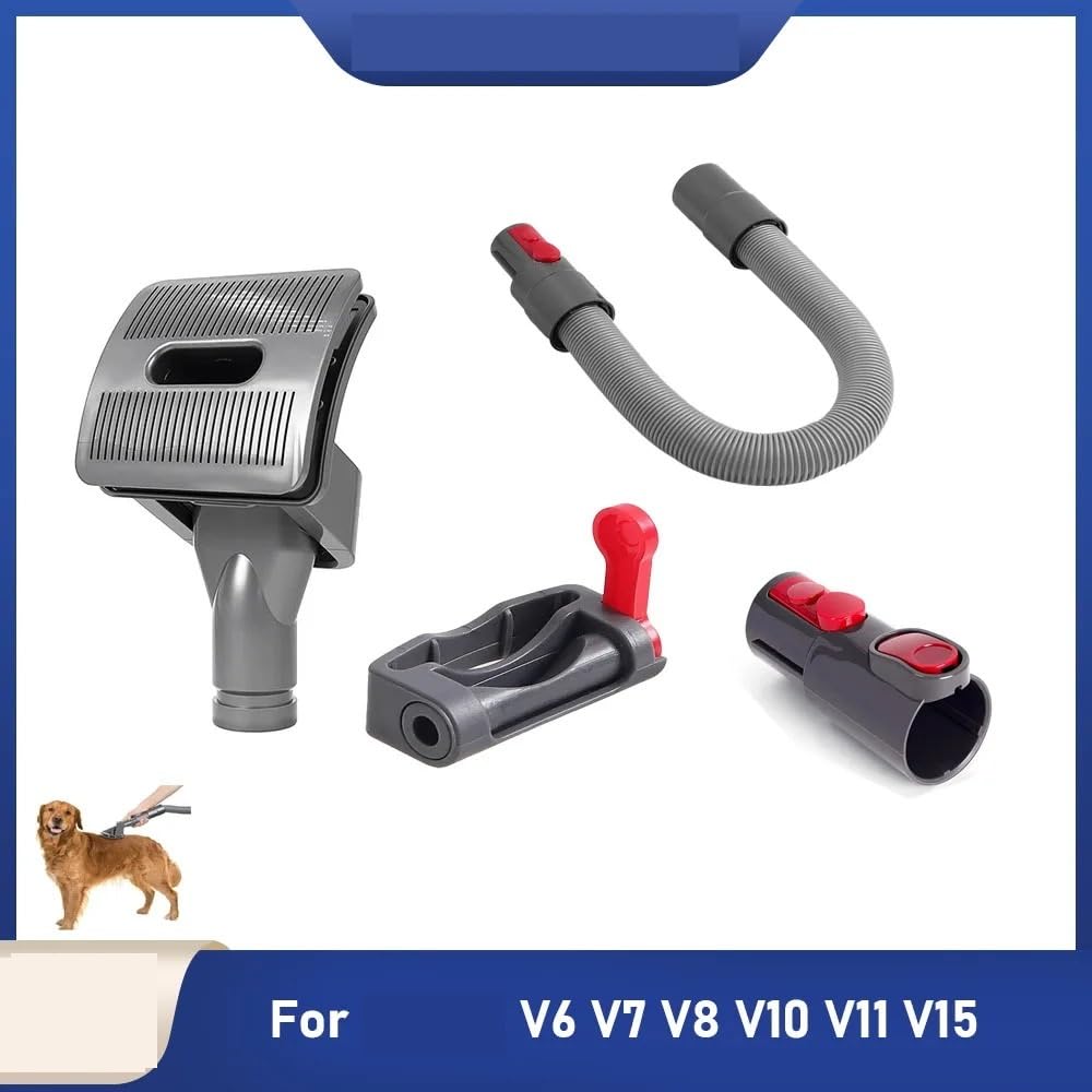 Kit de Cepillo de Cuidado for Mascotas, Compatible con Dyson V6 V7 V8 V10 V11 V12 V15, aspiradora de Mano, removedor de Pieles for Perros y Gatos | V6 V7 V8 V10 V11 V12 V15 Aspiradora de Mano Removedor de Pieles de Perros y Gatos