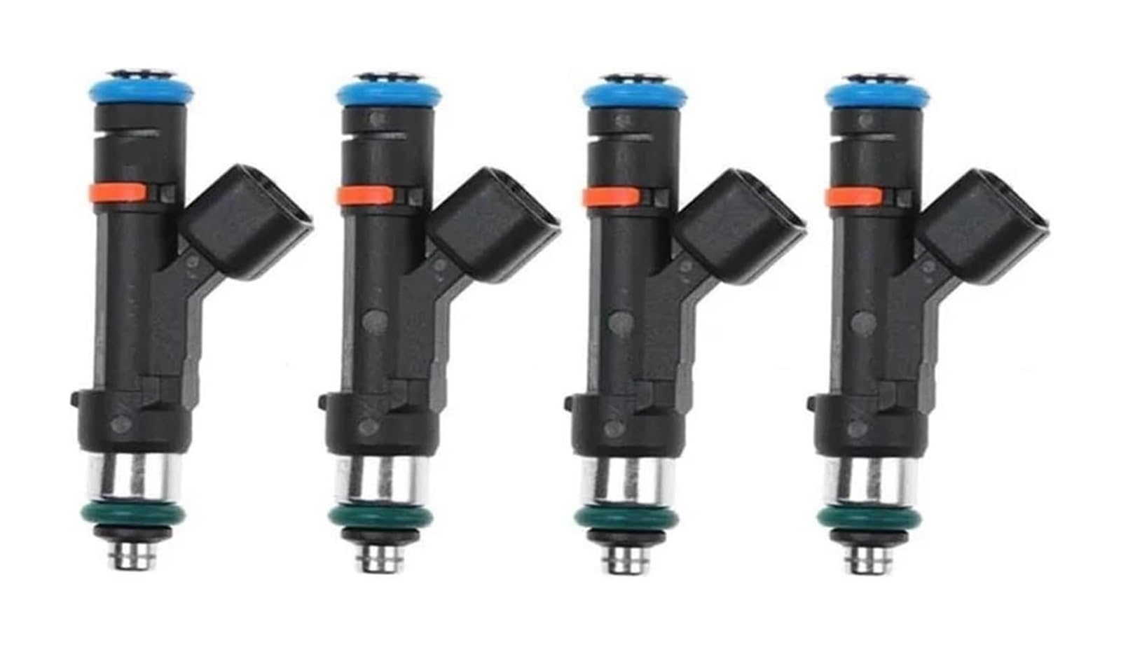Wekpopmevl 4Pcs Oil Petrol Fuel Injector Nozzle For C-Max For Focus For Fusion For Transit For Lincoln 0280158179 8S4z9f593a 1/ Injector Nozzle Car Fuel Injectors(4Pcs)