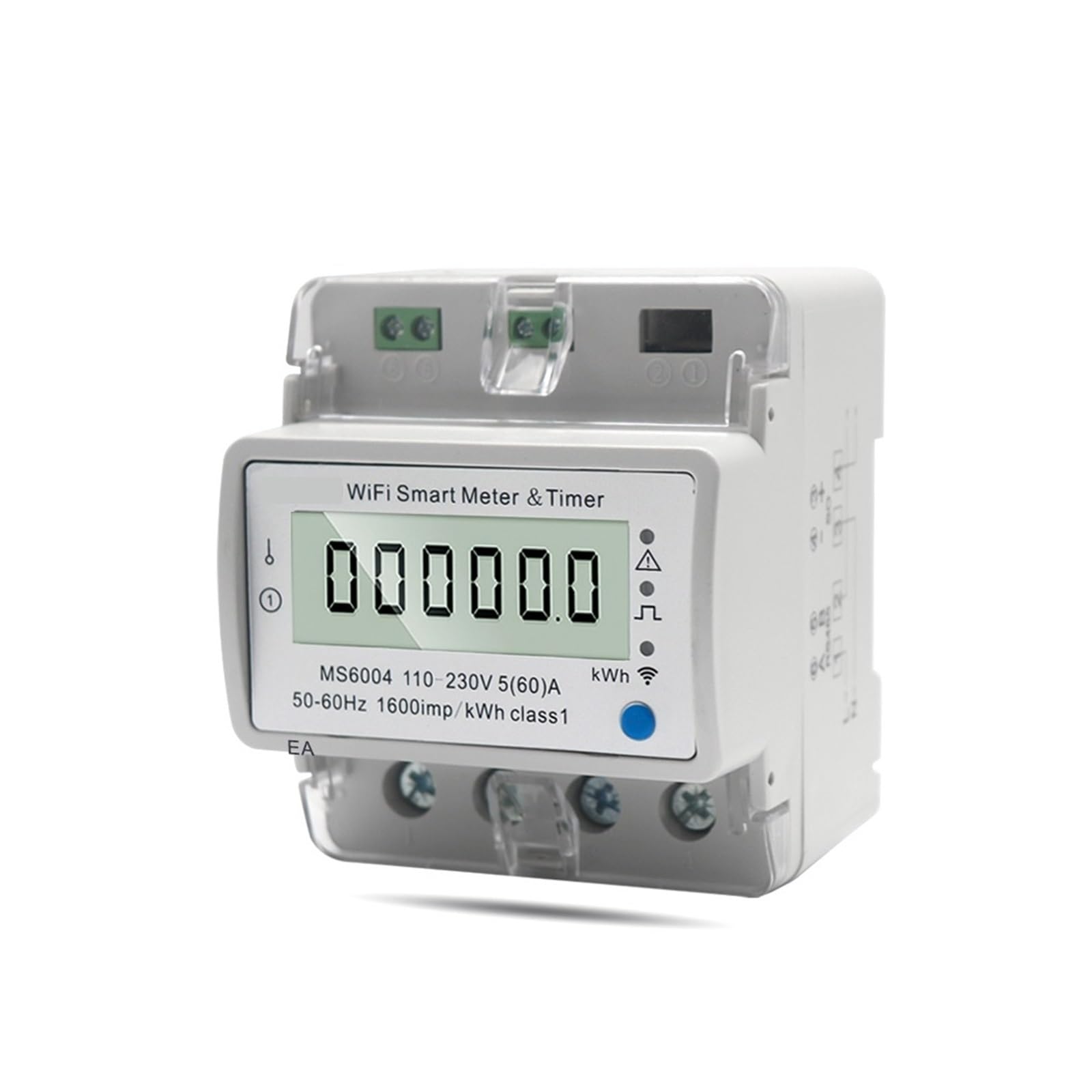 Compteur Kwh surveillance disjoncteur minuterie connecté WiFi Tuya DELURA