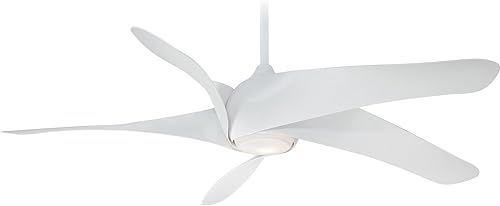 Miniatura 1 de Ventilador de techo con luz y control remoto Minka-Aire F905-PARENT Artemis XL5, F905-WH, 95.00watts, 120.00 volts