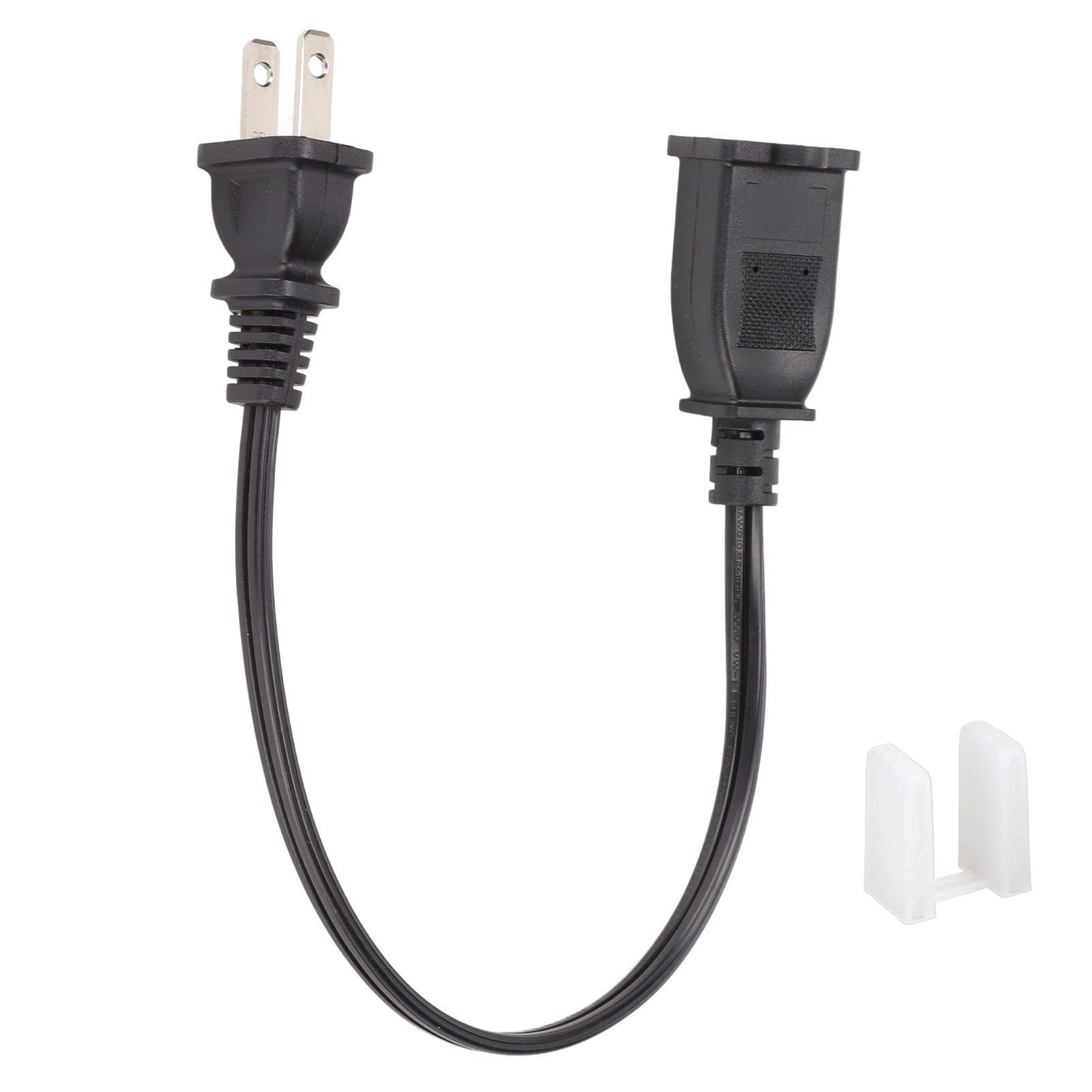 Amazon.co.jp: 短い 1-15P から 1-15R 延長ケーブル、米国 2 極オス