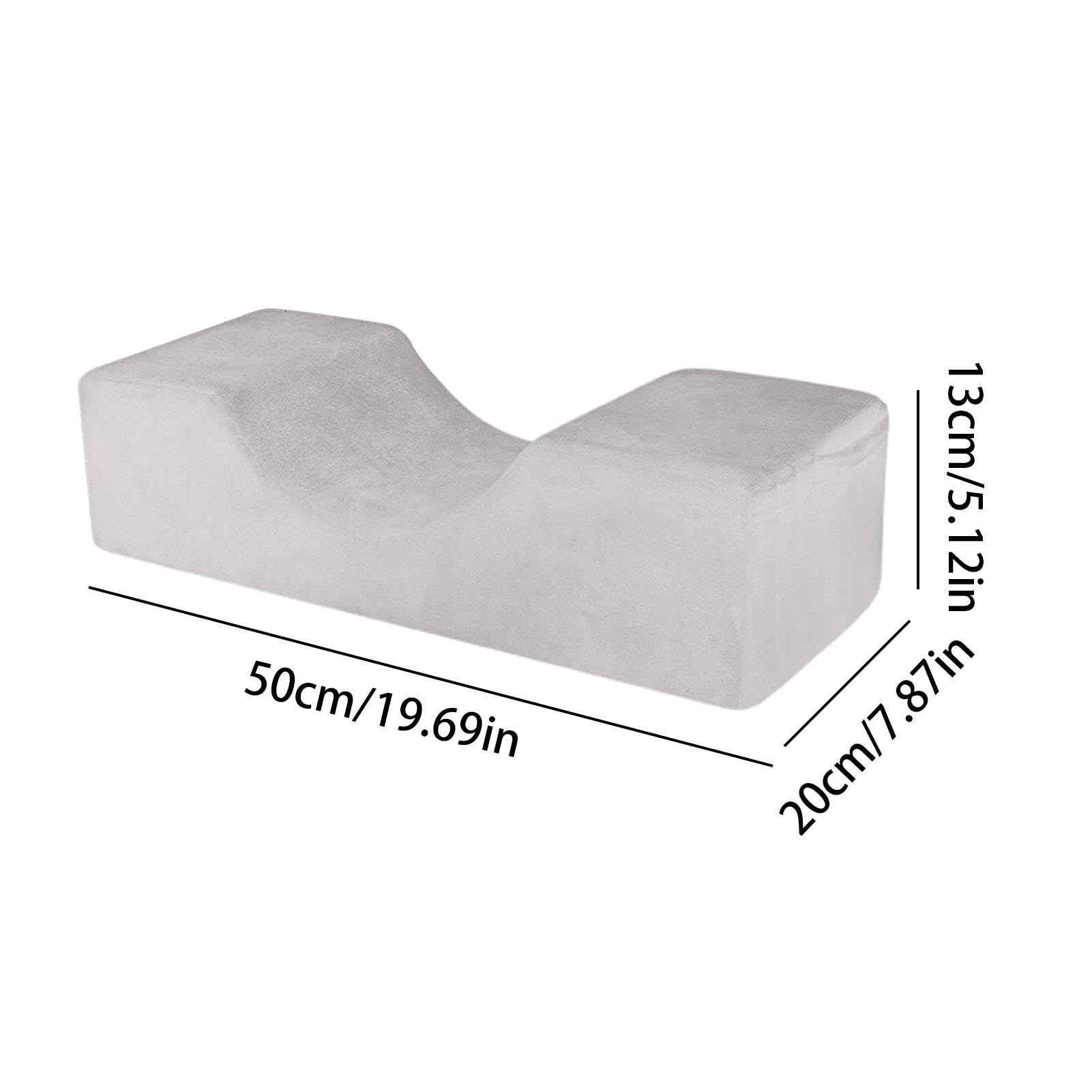 Almohada Para El Cuello Con Extensión De Pestañas - Cojín De Espuma Viscoelástica En Forma De U | Almohada De Soporte Para El Cuello Para Belleza De Pestañas, Almohadas Para Ergonómicas Y