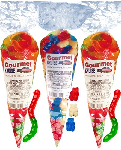 Gummy Worms Wild Fruit y Gummi Bears 33 OZ