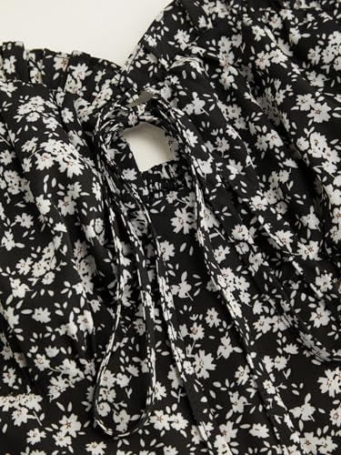 Image of CIDER Floral Dress for Women Summer Mini Sundresses Spaghetti Strap Cute Vacation Dresses Boho Casual Outfits