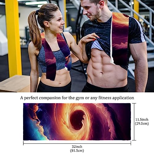RATGDN-Sports-Cooling-Towel-2-PackSpace-Galaxy-Swirl-Fast-Drying-Towels-for-Yoga-Sport-Running-Gym-Workout-Camping-Fitness-Workout-More-Activities