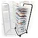 ZXFF Porte-sèche-Linge d'art Mobile, Séchage De Chevalet Studio d'art, Produit Pédagogique, Étagère D'économie D'espace, 35 Étagère (Size : 35 Layers)