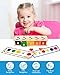 Coogam Montessori Toys Wooden Color Shape Sorting Box Game Geometric Matching Blocks Early Learning Educational Toy Gift for 3 4 5 Year-Old Baby Toddlers
