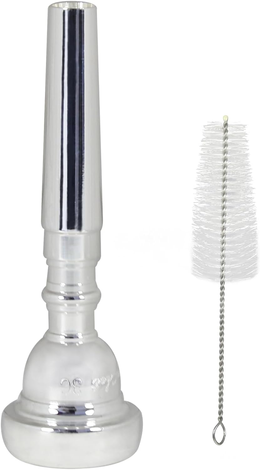 DANCHET Silver Plated 3C Trumpet Mouthpiece For Beginners