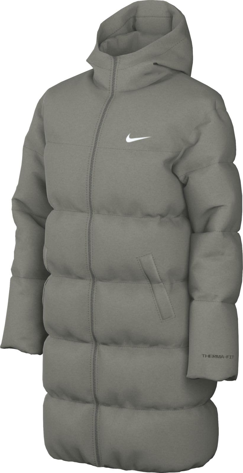 Nike Parka mujer Therma-FIT abrigo largo acolchado que retiene el calor corporal 8