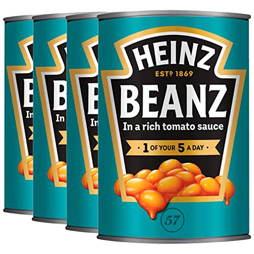 Image of HEINZ Beanz in Tomato Sauce, Baked, Beans, 415 g, 4 Count