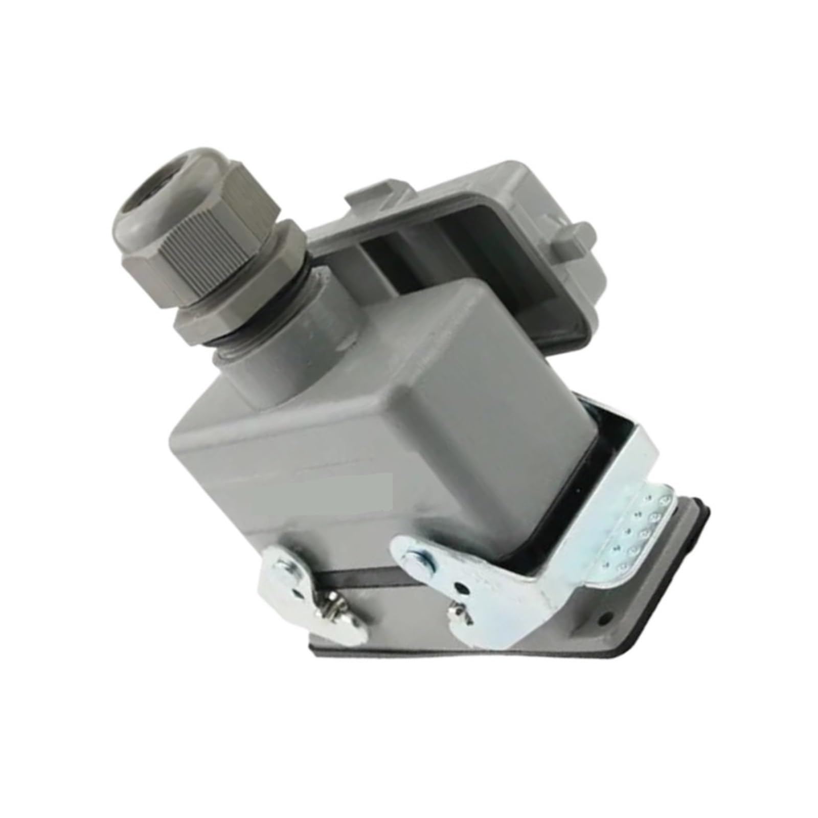 CHBMSS Heavy Duty Connector Base 16 Core 16A 500v, with Cover of The Line Double Buckle Screw Connection