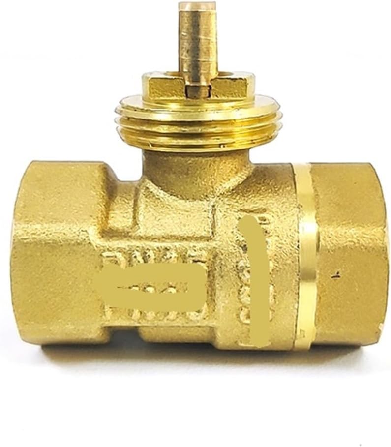 1 Pcs 1/2" 3/4" 1" Brass electric electric ball valve two-way valve body thread DN15 DN20 DN25(Size:3/4)