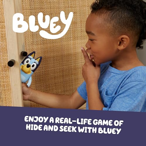 Bluey Game Hide and Seek Figure, Articulated, Musical Kids Figurines with Dance Mode, Interactive Play Toddler Figurine Toys for Ages 3+ - Image 4