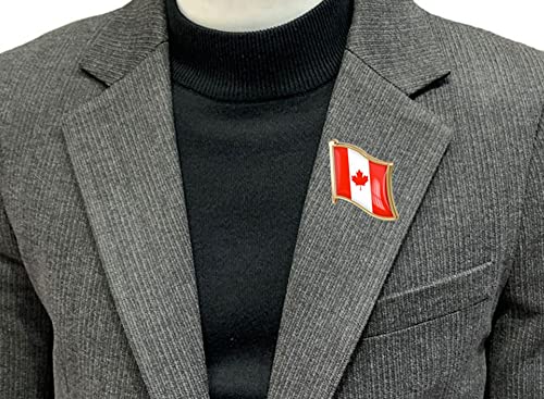 Image of vmcoatdu Country Flag Pin Badge International Travel Brooch Metal Alloy Souvenir Pin for Hat Clothes Backpack