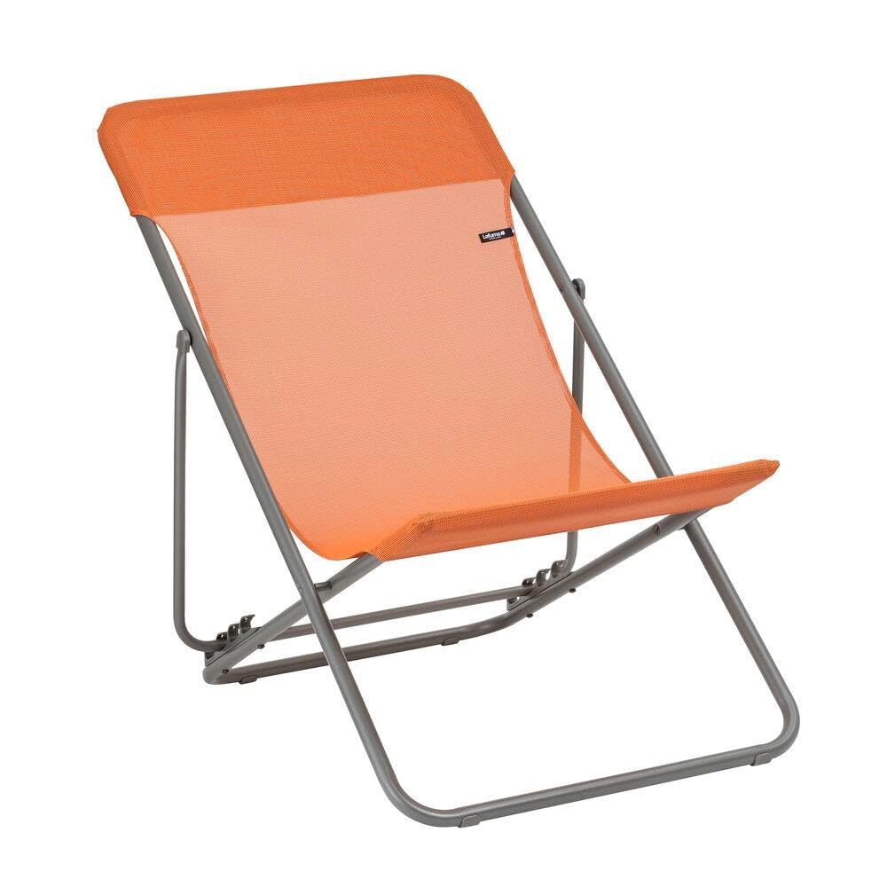Lafuma - Lot de 2 Transats Jardin pliants Multi-Positions