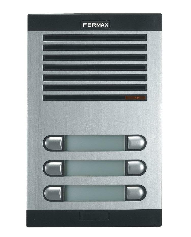 Placa City Classic 4 AP 203 interphonie collective bouton appel résident