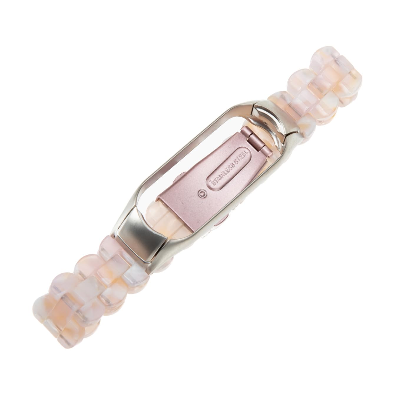 Hemobllo 4pièces Bracelet Résine Avec Boucle Inoxydable Compatible Avec Band Design Élégant Et Léger Remplacement Facile Pour Montre Connectée