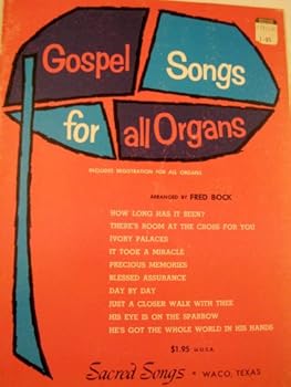 Sheet music Gospel Songs for all Organs Book