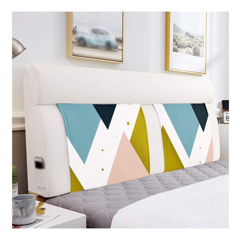 LJHA baozhen Bedside Cushion, Ergonomic Sofa Bed Backrest Reading Waist Pillow with Removable Pillowcase (Color : Style1, Size : 200cm)
