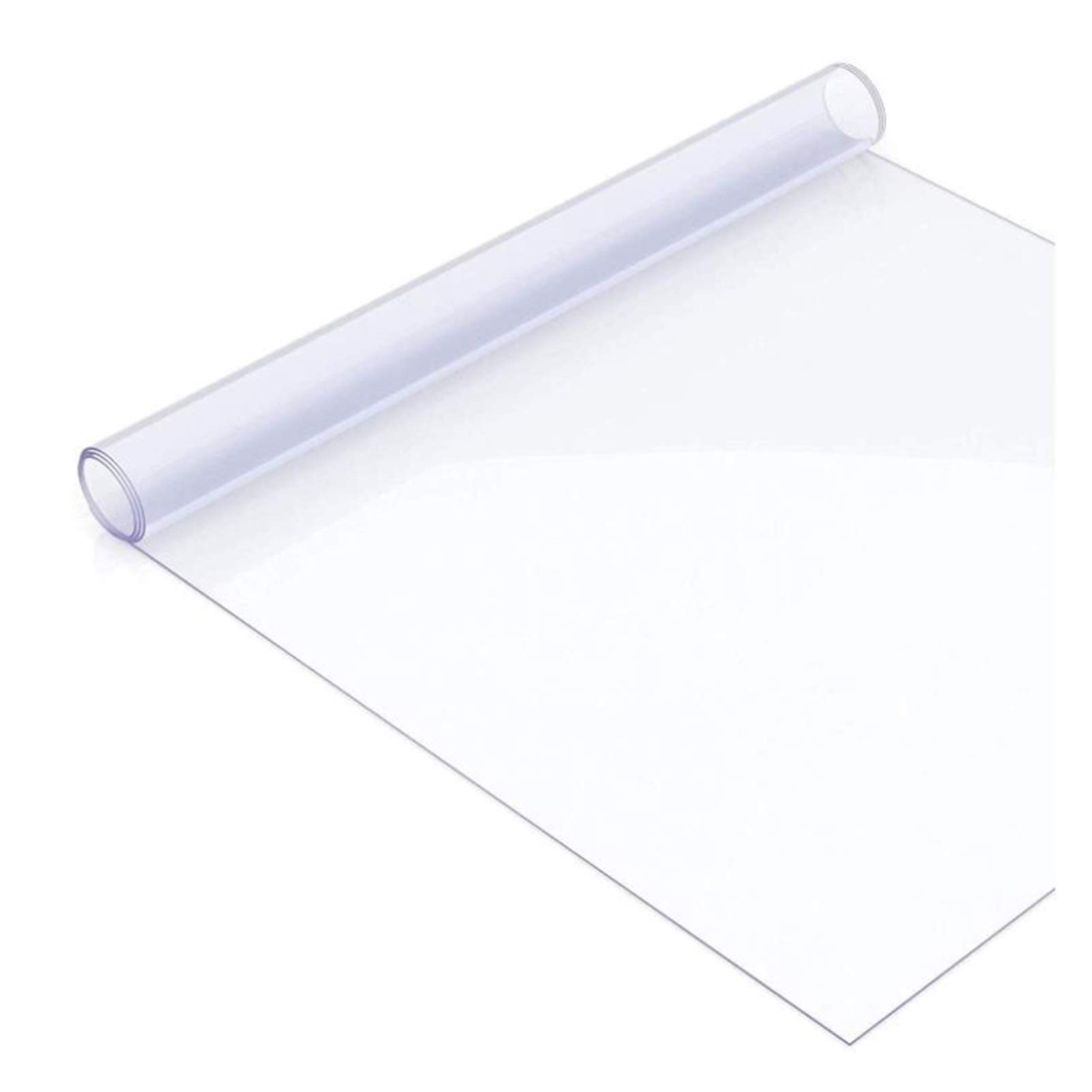 Office Chair Mat for Hard Floors Transparent PVC Door Mat Heat Resistant Wash-Free Tablecloth for Home End Table