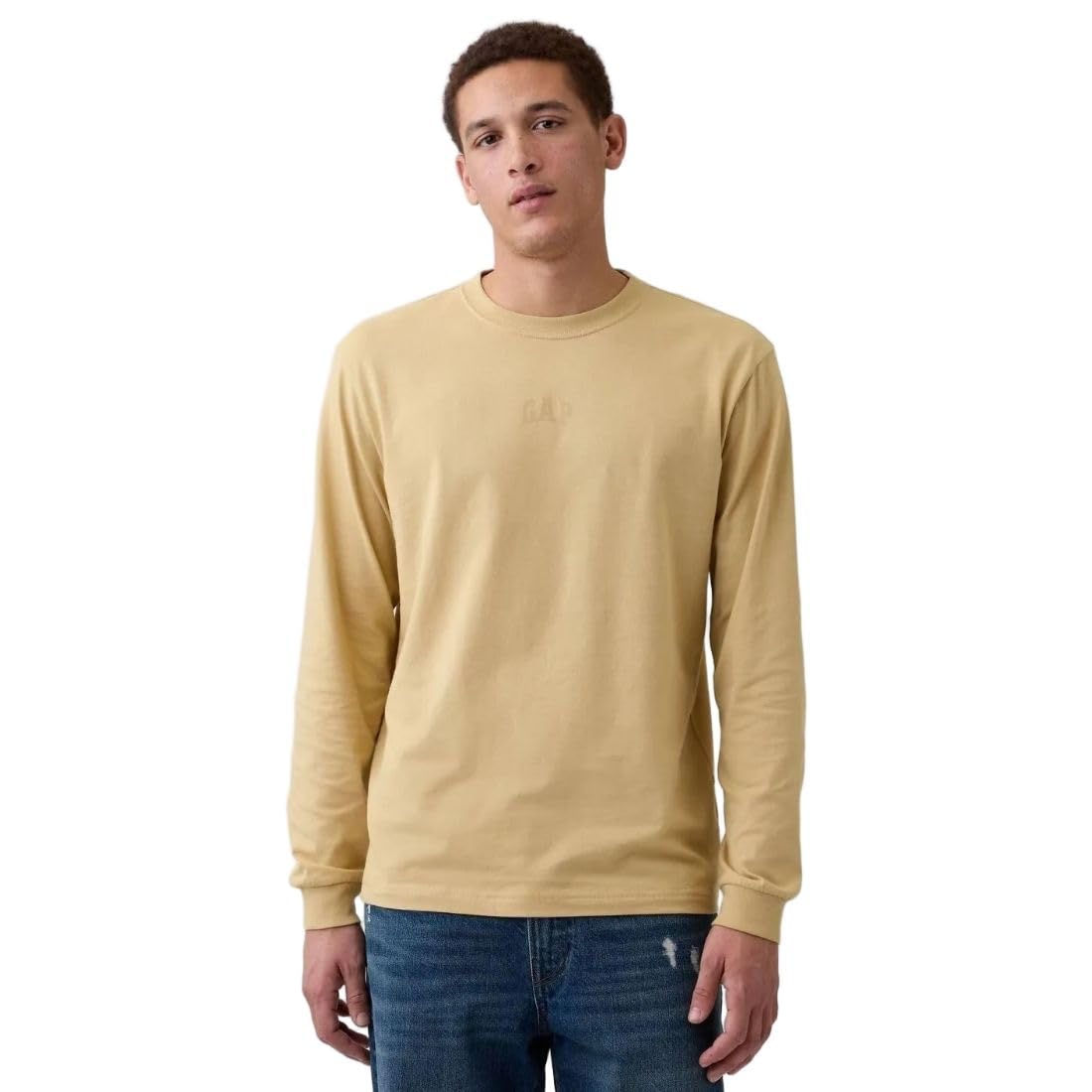 Men Standard Fit Long Sleeves Round Neck T-Shirt-image-0