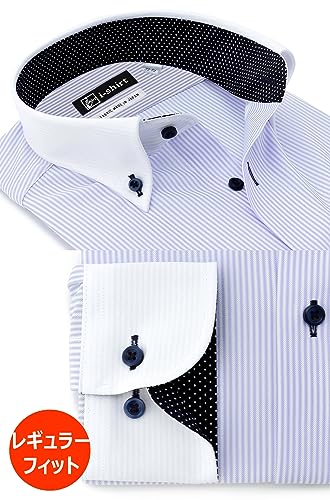 i-Shirt 完全ノーアイロン ストレッチ 超速乾 レギュラーフィット 長袖 アイシャツ ワイシャツ メンズ ノンアイロン の商品画像 1