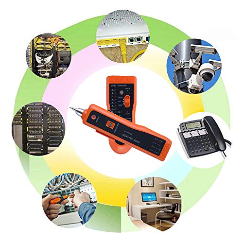 Network Cable Tester Kit RJ11 RJ45 CAT5/5e CAT6 LAN Wire