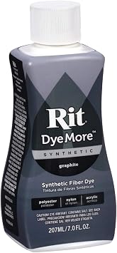 Rit DyeMore Liquid Dye, Graphite, 7-Ounce