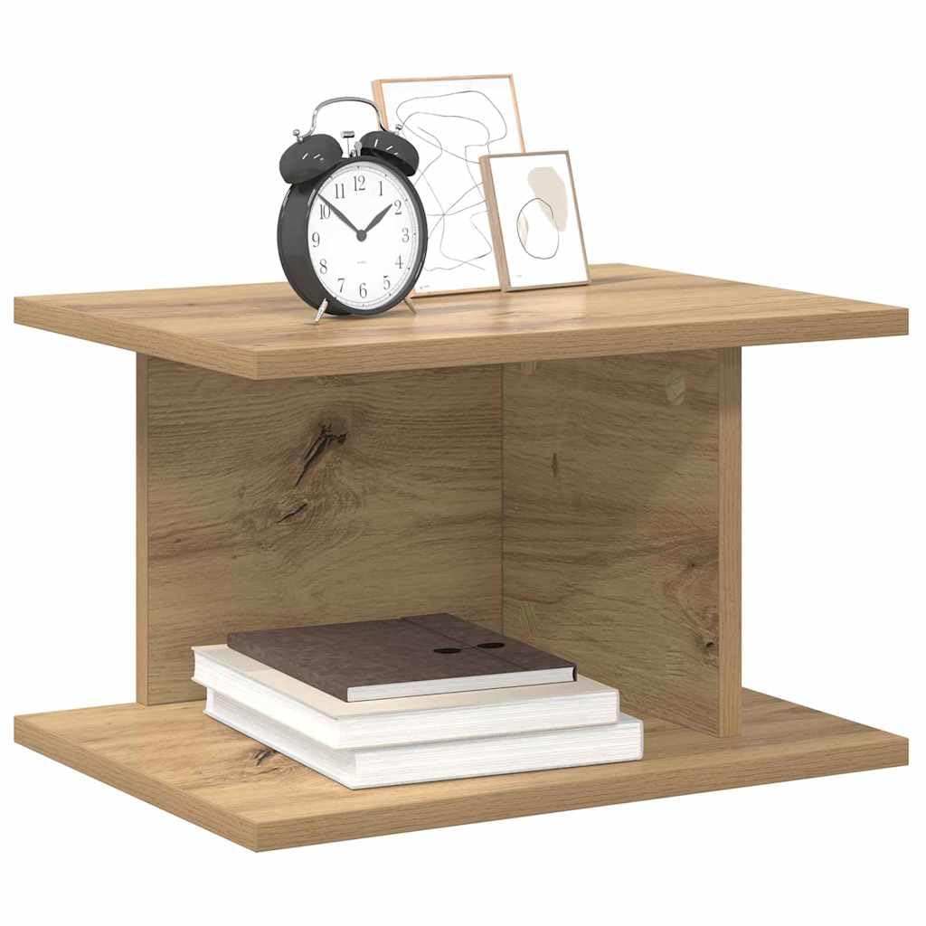 Fengshui Stolik nocny materiał drewnopochodny 40 x 30 x 25 cm prostokątny