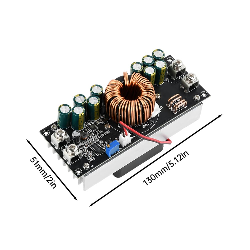Einstellbares Step-Down-Netzmodul 1200W DC-DC -Konverter DC15V-90V auf DC2.5V-72V 30A/50A Konstantspannung