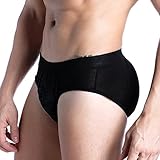 Camel Toe Sponge Pants Control Panty Gaff, Crossdresser, Transgender, TG, Pantie Crossdresser Panty Man 9001H(XL, Black)