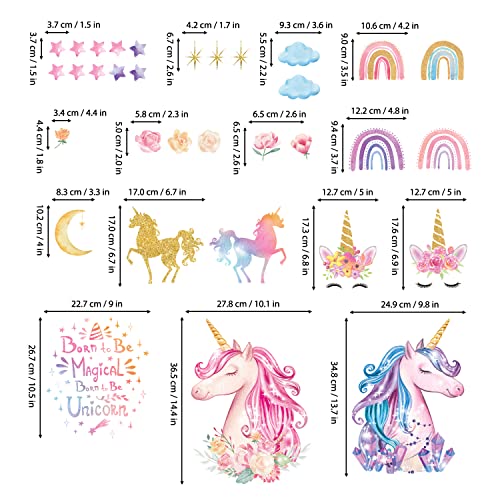 DECOWALL DS8-8049 Vinilos Decorativos Unicornio Mágico miniatura 6