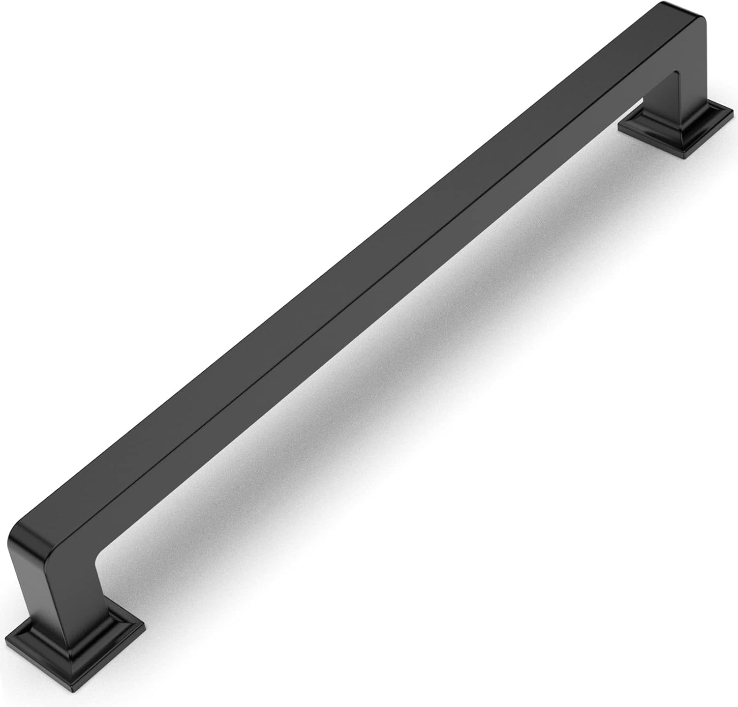 Amerdeco 10 Pack Matte Black Pulls 7 Inch Hole Centers Kitchen