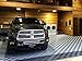 RaceDeck Free-Flow Open Rib Self-Draining Design, Durable Copolymer Plastic Interlocking Modular Garage Flooring Tile (12 Pack), Graphite