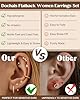 Dochais 7 Paires Boucles d'Oreilles Acier Chirurgical 316L pour Femme Petites Boucles d'Oreilles Piercing Helix Boucle d'Oreille Cartilage Femme Or Creoles Conch Tragus Piercing Oreille Bijoux A #4