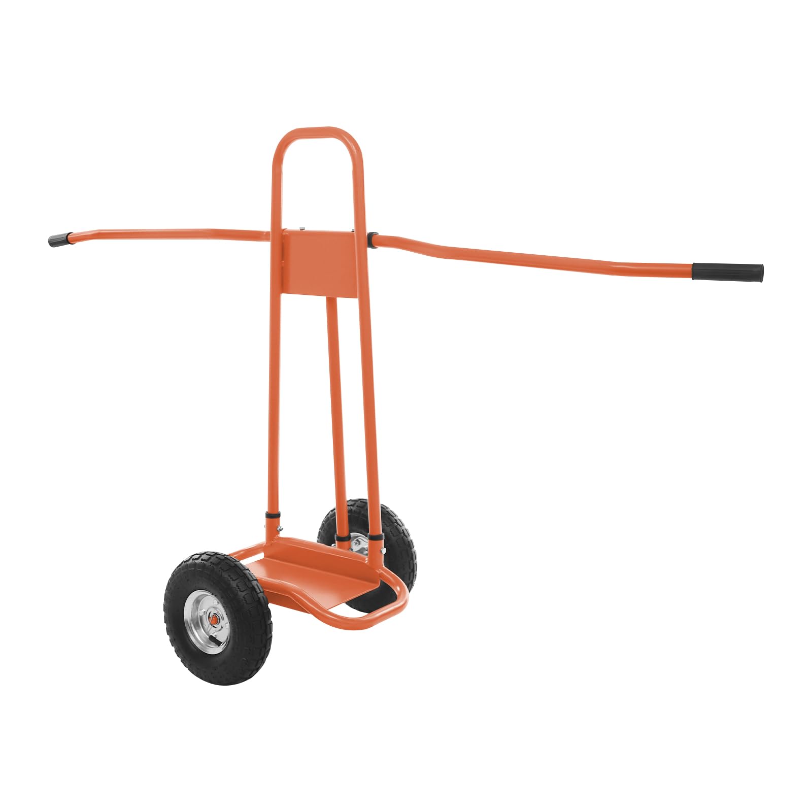 Transportwagen für Platten 120 * 85Cm 220Kg ZuverläSsige Konstruktion Plattenwagen Zum Transportieren GroßEr Platten rutschfeste RäDer Platten-Transportwagen für Haushalten, LagerhäUsern (Orange)
