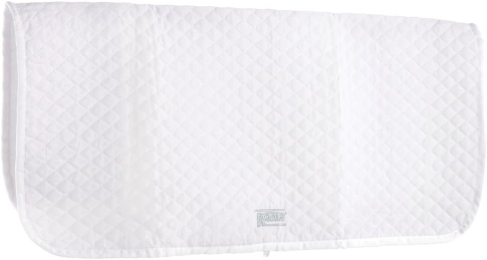 Roma Baby Saddle Pad, White