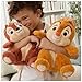 GUND Disney Official Dale Oh So Snuggly Plush, Disney Chip and Dale Plushies, Chipmunk Stuffed Animal for Babies and Infants, Brown, 12.5”