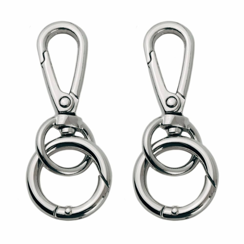 Amazon.com: Double Opening Swivel Snap Hook Key Chain Clip